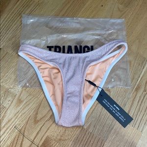 Triangl Swimwear Lina Blush Bottoms